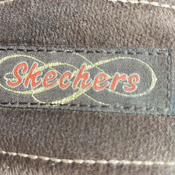 Skechers Women’s Brown Slide On Heeled Sandals. Good Condition. Size 8. - Picture 5 of 13